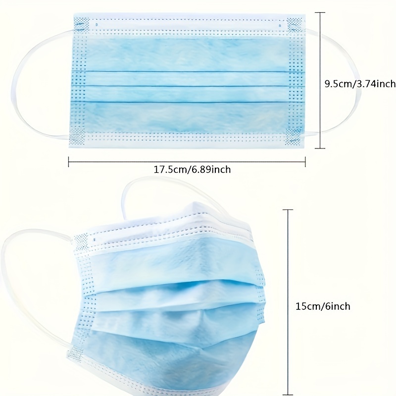 Hızlı Teslimat! 300 Adet Kalın - Disposable Mask Blue incelemesi ve fiyatı